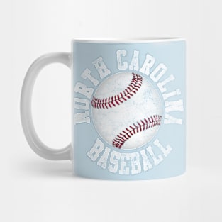 Vintage North Carolina Baseball Mug